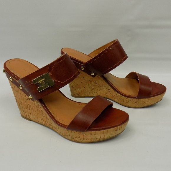 Tommy Hilfiger Shoes - Tommy Hilfiger Madasen Platform Wedge Sandal Sz 7M